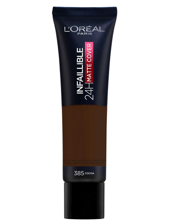 L'Oreal Infaillible 24H Matte Cover Foundation - 385 Cocoa