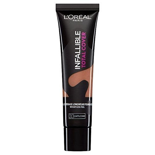 L'Oreal Infallible Total Cover Foundation 33 Cappuccino