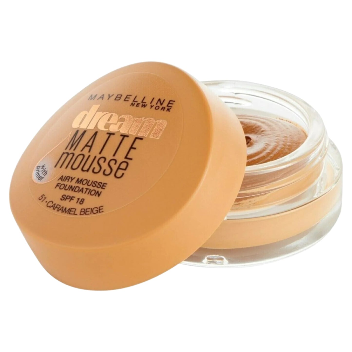 Maybelline Dream Matte Mousse Foundation - 51 Caramel Beige