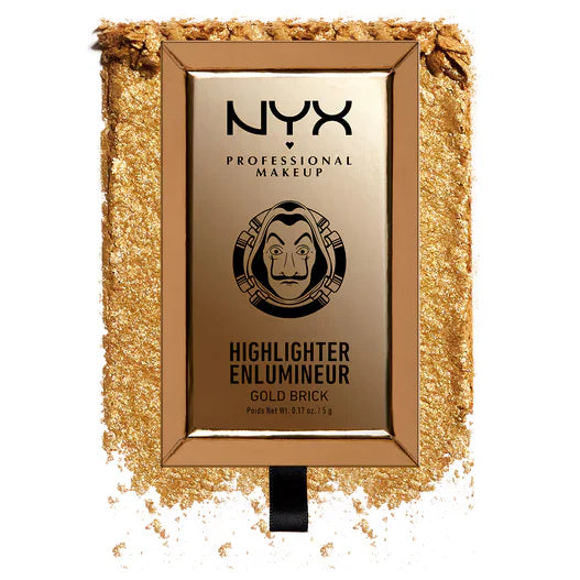 NYX Professional Makeup Highlighter La Casa De Papel - 01 Gold Brick