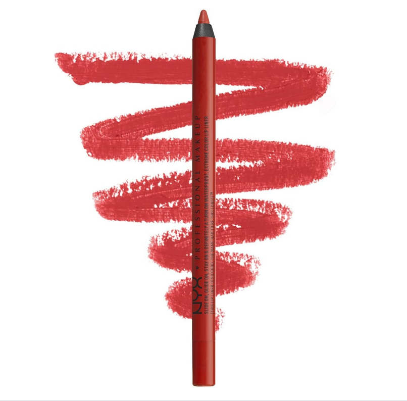 NYX Professional Makeup Slide on, Glide on, Stay on & Definitely A Turn On, Waterproof, Extreme Color Lip Liner - 09 Summer Tease