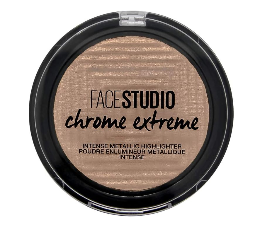 Maybelline Chrome Extreme Intense Metallic Highlighter - 300 Sandstone Shimmer