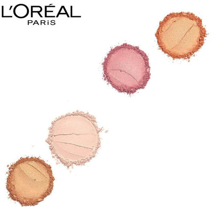 L'Oreal La Vie En Glow Highlighting Powder Palette - 01 Warm Glow