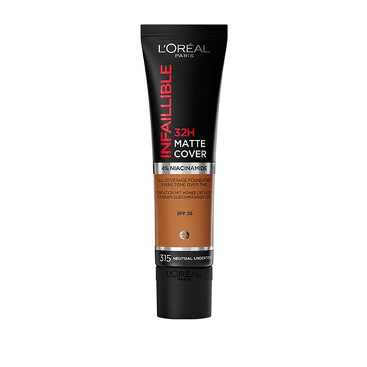 L'Oreal Infaillible 32H Matte Cover Foundation - 315 Neutral Undertone