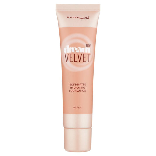 Maybelline New York Dream Velvet Soft-Matte Foundation - 40 Fawn