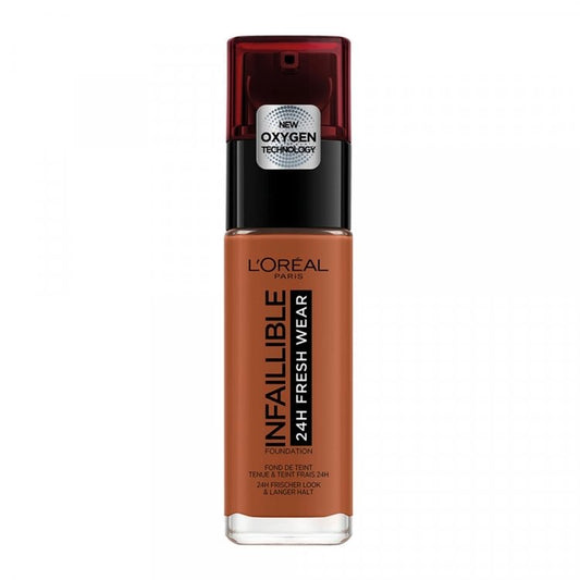 L'Oreal Paris Infaillible 24H Fresh Wear Foundation - 375 Deep Amber