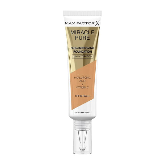 Max Factor Miracle Pure Foundation - 70 Warm Sand