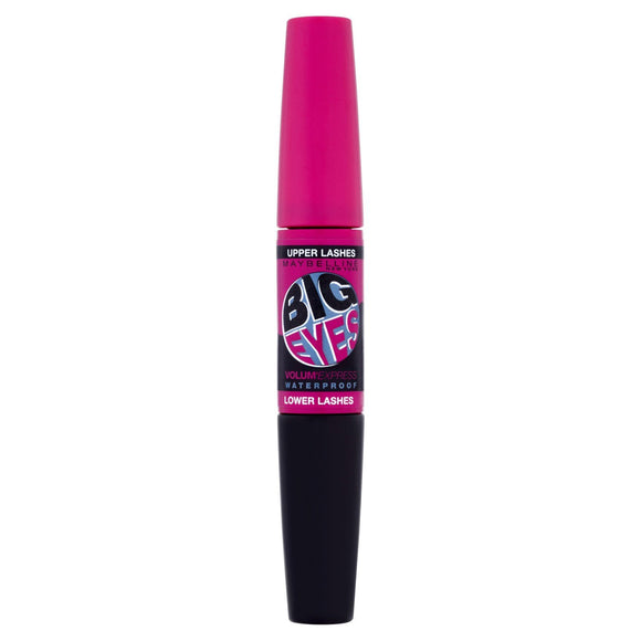 Maybelline Big Eyes Volume Express Waterproof Mascara - Black Waterproof