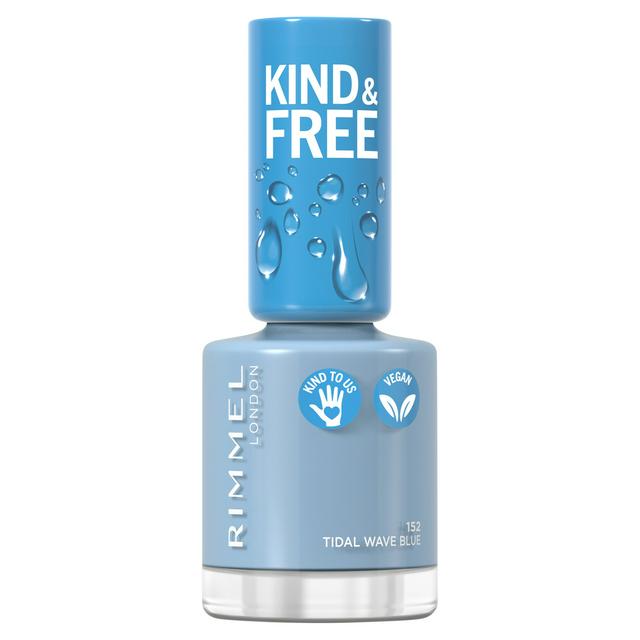 Rimmel London Kind & Free Nail Polish - 152 Tidal Wave Blue