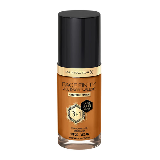 Max Factor Face Finity 3 In 1 All Day Flawless Foundation - W98 Warm Hazelnut