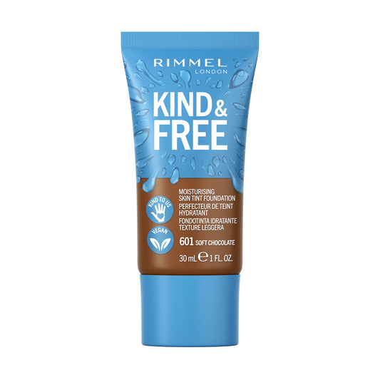 Rimmel Kind & Free Foundation - 601 Soft Chocolate 30ml