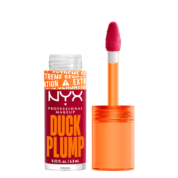 NYX Duck Plump High Pigment Lip Gloss - 14 Hall Of Flame - Branded Beauty