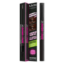 NYX Zero To Brow Longwear Waterproof  Eyebrow Gel  - 08 Black-1