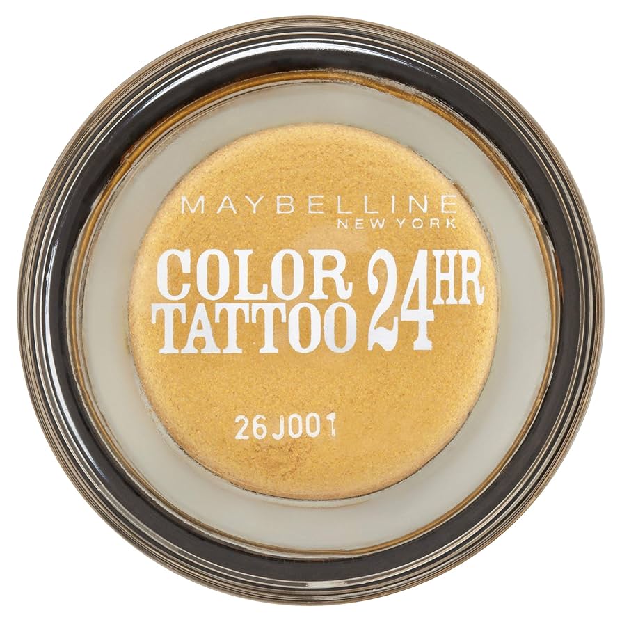 Maybelline Color Tattoo 24Hr Eyeshadow - 75-24K Gold