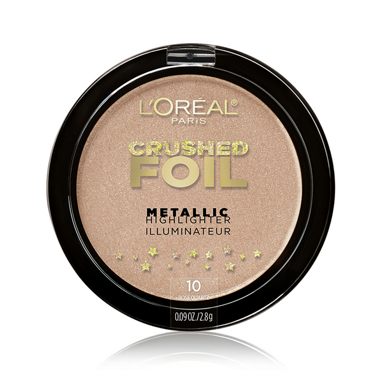 L'Oreal Crushed Foil Metallic Highlighter Illuminateur  - 10 Rose Quartz