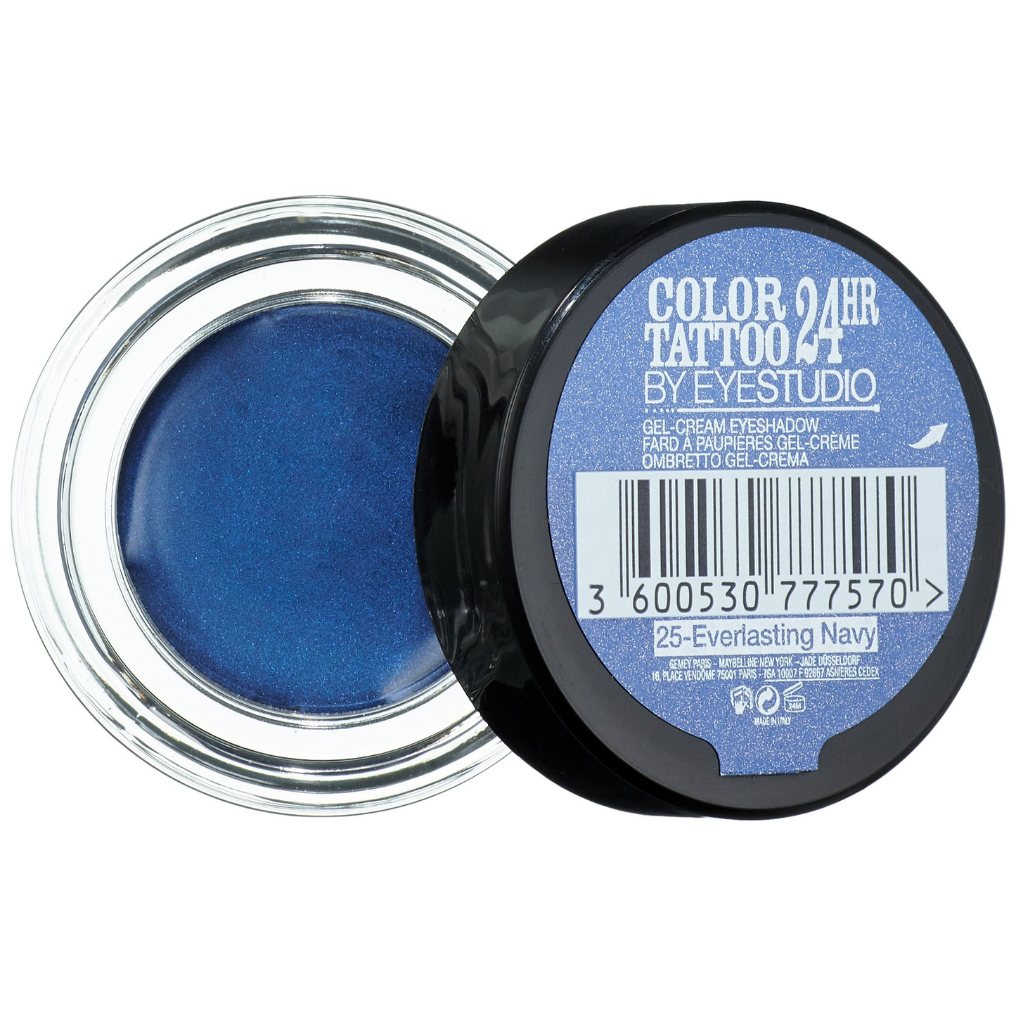 Maybelline Color Tattoo 24Hr Eyeshadow - 25 Everlasting Navy