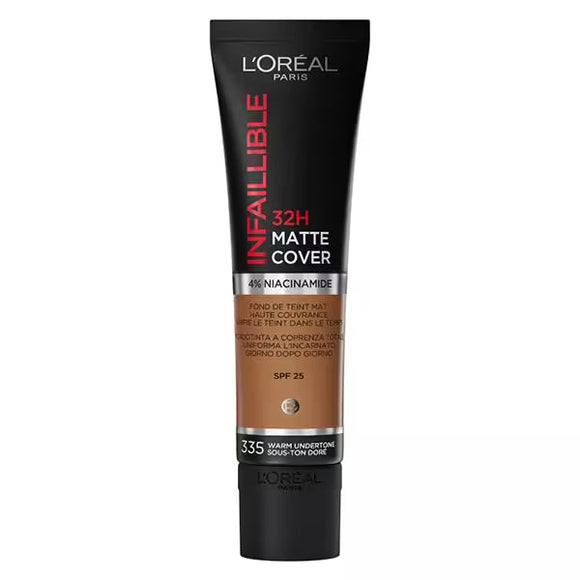 L'Oreal Infaillible 32H Matte Cover Foundation - 335 Warm Undertone