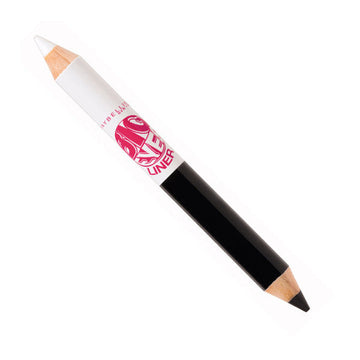 Maybelline Big Eyes Duo Eye Liner Pencil - White & Black - Branded Beauty