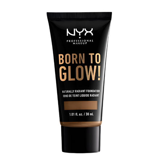 Branded Beauty NYX Professional Makeup Born To Glow Naturally Radiant Foundation - 18 Deep Sable