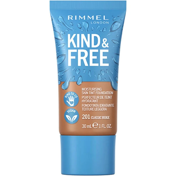 Rimmel Kind & Free Foundation - 201 Classic Beige - Branded Beauty