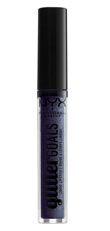 NYX Professional Makeup Glitter Goals Liquid Lipstick - Oil Spill