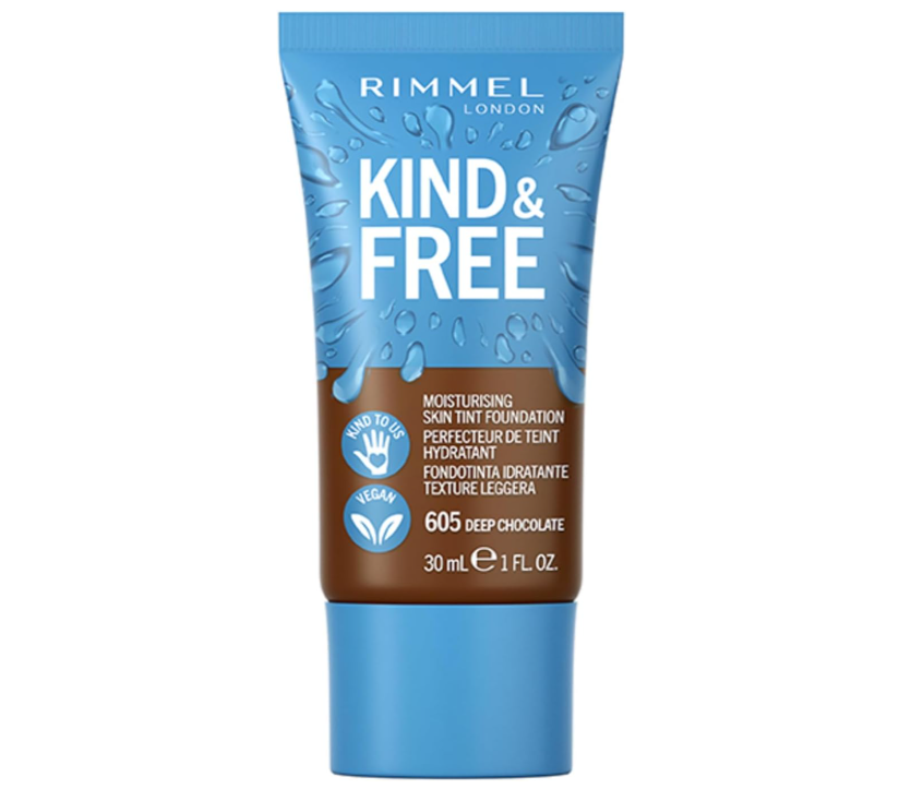 Rimmel Kind & Free Foundation - 605 Deep Chocolate