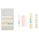 Ardell Nail Addict - French Rainbow False Nails - Branded Beauty