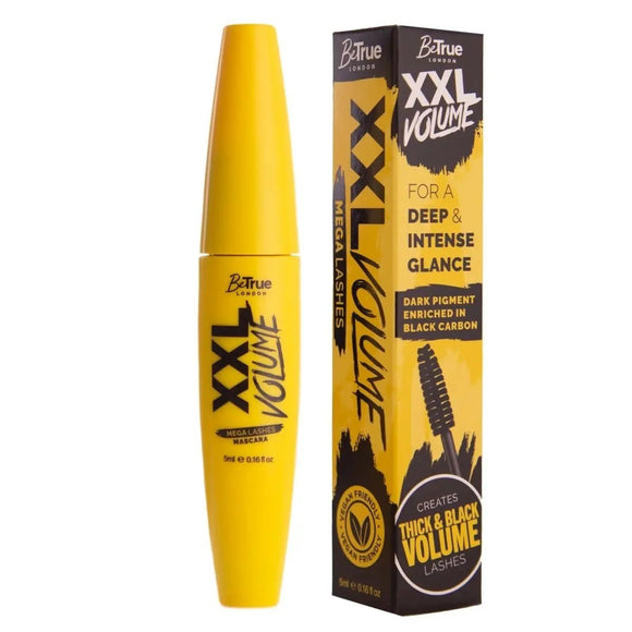 BeTrue London Mega Lashes Mascara XXL Volume Black 5ML - Branded Beauty