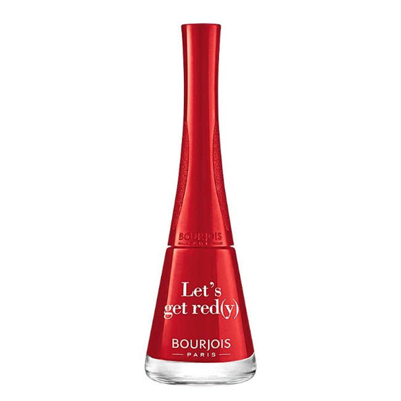 Bourjois 1 Seconde Nail Polish - 09 Let's Get Red(y) - Branded Beauty