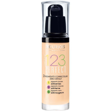 Bourjois 123 Perfect Foundation Flawless Complexion Up To 16Hr - 51 Light Vanilla - Branded Beauty