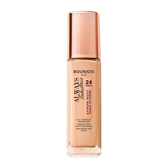 Bourjois Always Fabulous 24H Extreme Resist Foundation - 125 Ivory - Branded Beauty