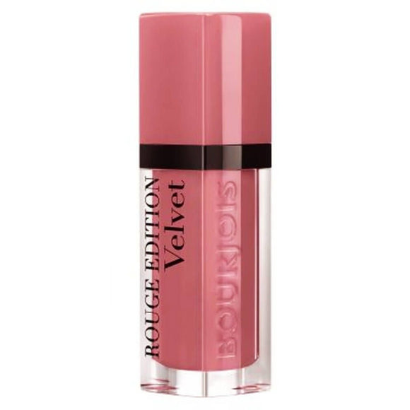 Bourjois Rouge Edition Velvet Liquid Lipstick - 09 Happy Nude Year - Branded Beauty