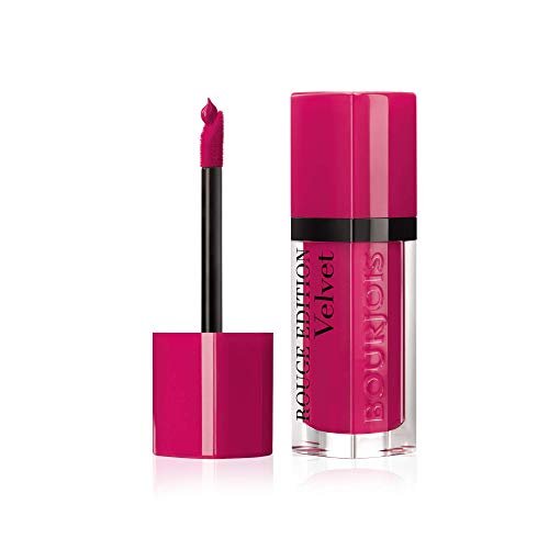 Bourjois Rouge Edition Velvet Liquid Lipstick - 13 Fu(n)chsia - Branded Beauty