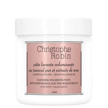 Christophe Robin Cleansing Volumizing Paste With Pure Rassoul Clay And Rose Extracts 250ml - Branded Beauty