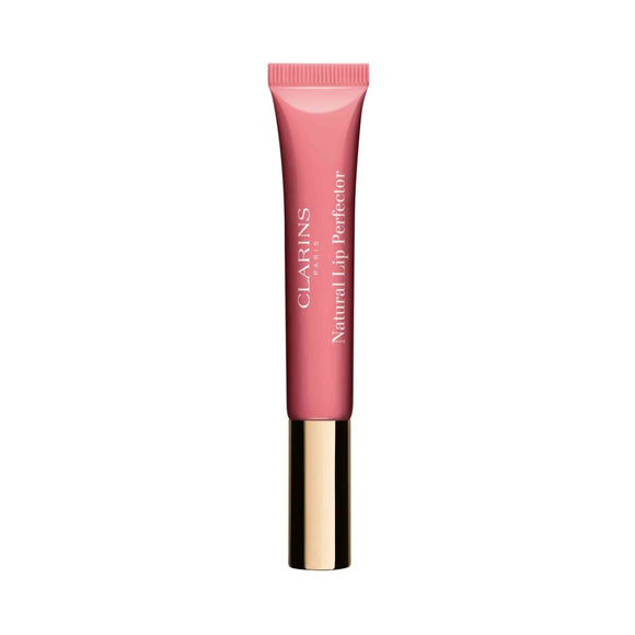 CLARINS NATURAL LIP PERFECTOR GLOSS 12ML - 01 ROSE SHIMMER - Branded Beauty