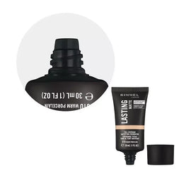 Rimmel Lasting Matte Foundation - 010 Warm Porcelain - 0