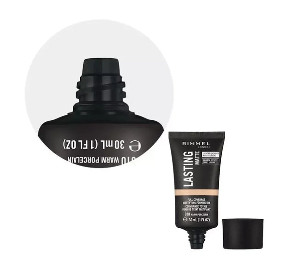 Rimmel Lasting Matte Foundation - 010 Warm Porcelain