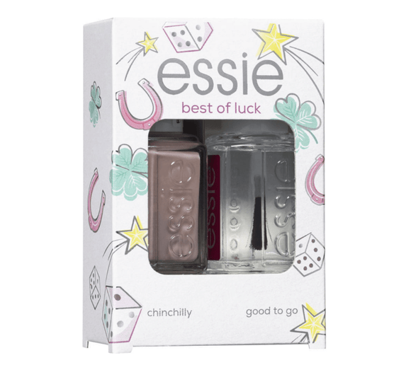 Essie Best Of Luck Nail Polish Duo - Chinchilly - Branded Beauty