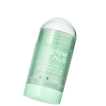 Glow Hub Face Mask Stick Calm and Soothe - Hemp and Jojoba 35g - Branded Beauty