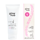 Glow Hub Facial Exfoliator Pore Polish - Pink Grapefruit and Salicylic acid 120ml - Branded Beauty