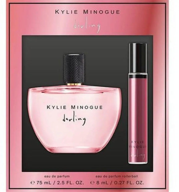KYLIE MINOGUE DARLING SET: EDP SPRAY 75ML + PURSE SPRAY 8ML - Branded Beauty