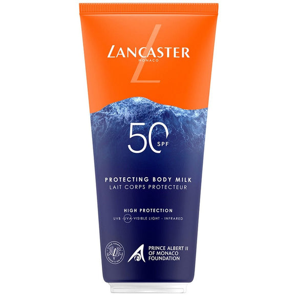 LANCASTER INFINITE BRONZE PROTECTING BODY MILK SPF50 200ML - Branded Beauty