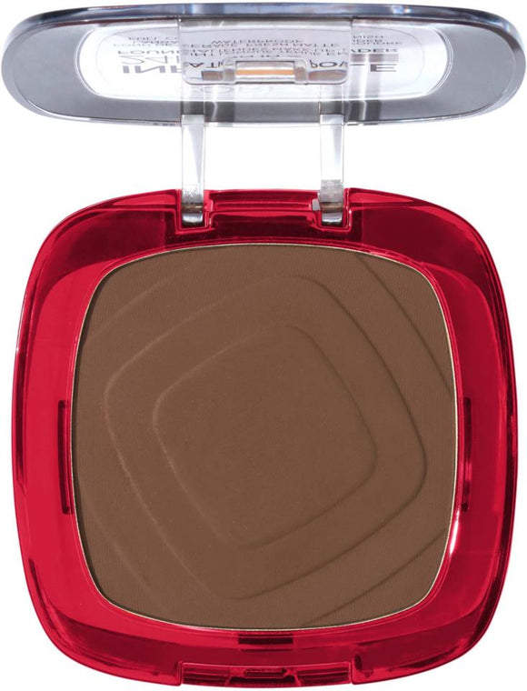 L'Oreal Infaillible 24H Fresh Wear Foundation Powder - 390 Ebony - Branded Beauty