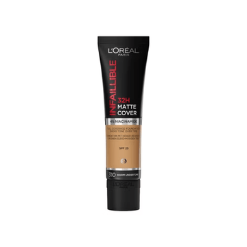 L'Oreal Infaillible 32H Matte Cover Foundation - 310 Warm Undertone - Branded Beauty