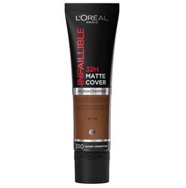 L'Oreal Infaillible 32H Matte Cover Foundation - 350 Warm Undertone - Branded Beauty