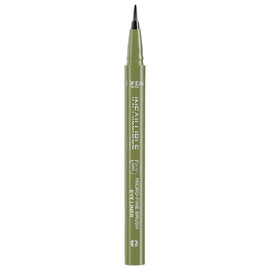 L'Oreal Infaillible Micro - Fine Brush Eye Liner - 05 Sage Green - Branded Beauty
