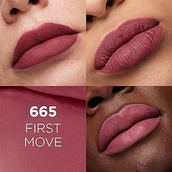 L'Oreal Matte Resistance Lipstick - 665 First Move - Branded Beauty