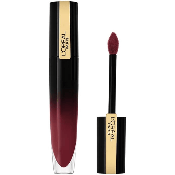 L'Oreal Paris Brilliant Signature High Shine Colour Red Lip Ink - 312 Be Powerful - Branded Beauty
