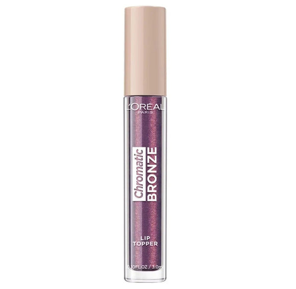 L'Oreal Paris Chromatic Bronze Lip Topper - 03 Purple Fizz - Branded Beauty