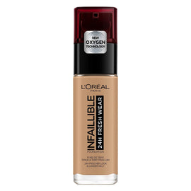 L'Oreal Paris Infaillible 24H Fresh Wear Liquid Foundation - 290 Golden Amber - Branded Beauty